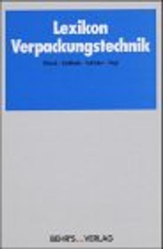 Lexikon Verpackungstechnik