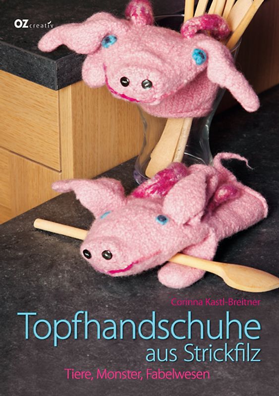 Topfhandschuhe aus Strickfilz