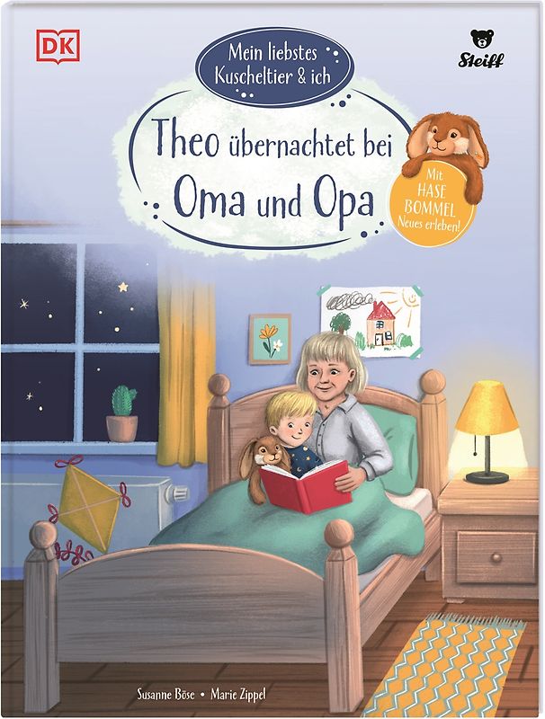 Mein liebstes Kuscheltier & ich. Theo übernachtet bei Oma und Opa