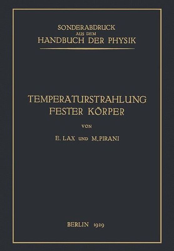Temperaturstrahlung fester Körper