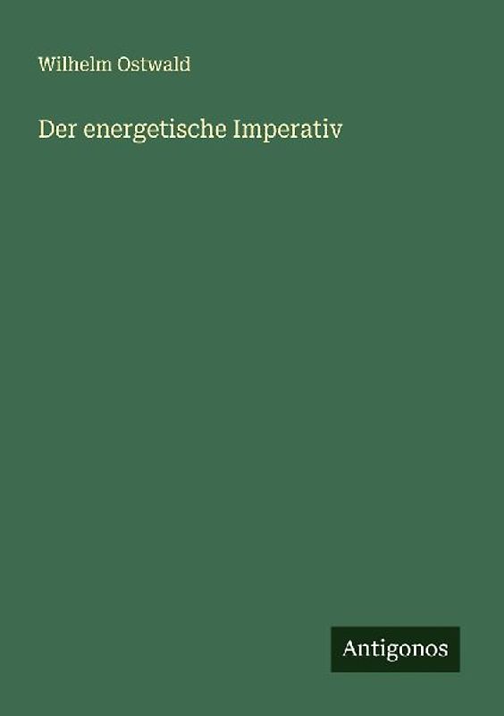 Der energetische Imperativ