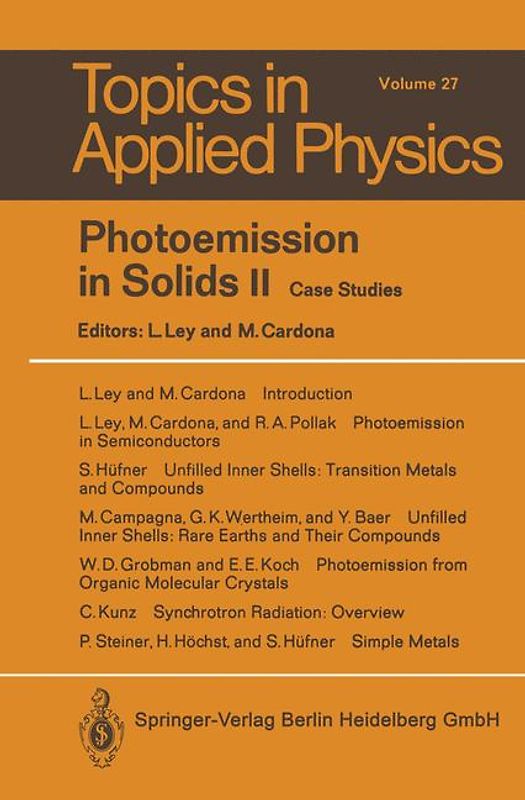 Photoemission in Solids II