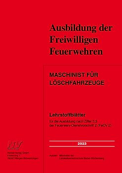 Maschinist für Löschfahrzeuge