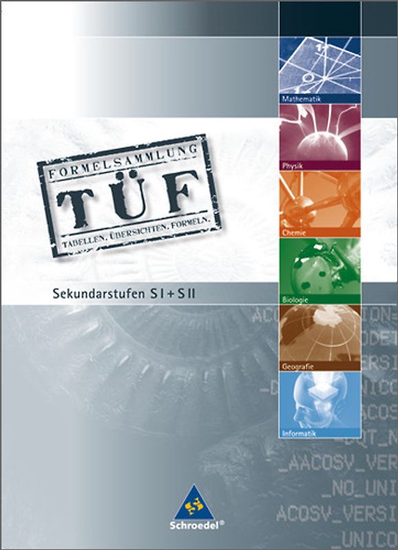 TÜF - Tabellen, Übersichten, Formeln