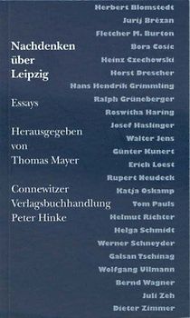 Nachdenken über Leipzig