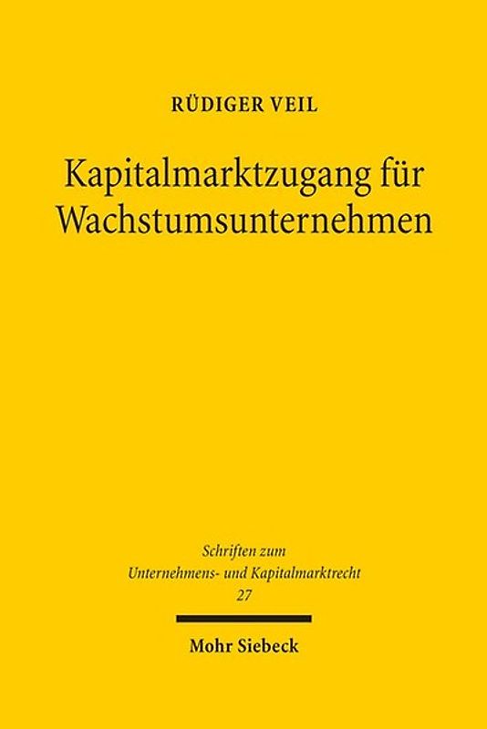 Kapitalmarktzugang für Wachstumsunternehmen
