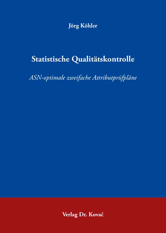 Statistische Qualitätskontrolle