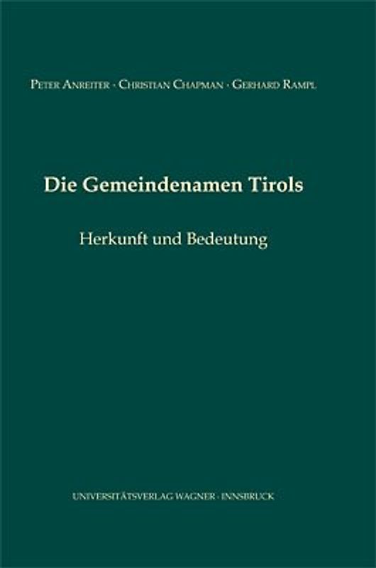 Die Gemeindenamen Tirols
