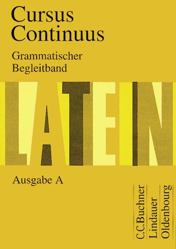 Cursus Continuus - Ausgabe A