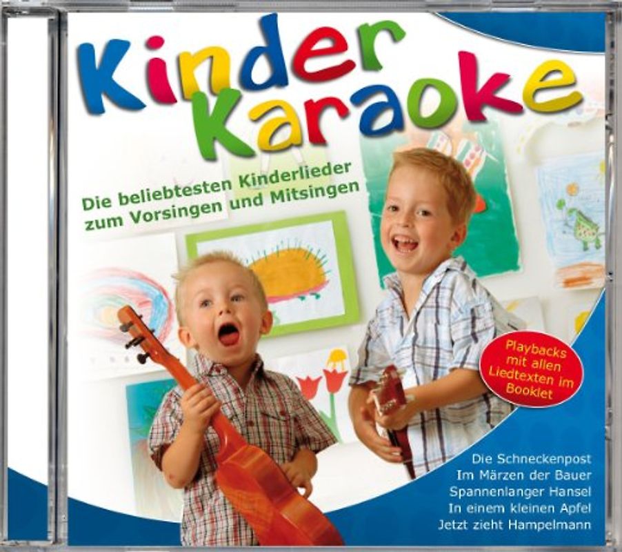 Various - Kinder Karaoke-Playback Inkl.Text