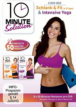 10 Minute Solution - Schlank & Fit in 5 Tagen / Yoga Intensiv [2 DVDs] DVD