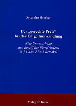 Der "gerechte Preis" bei der Entgeltumwandlung