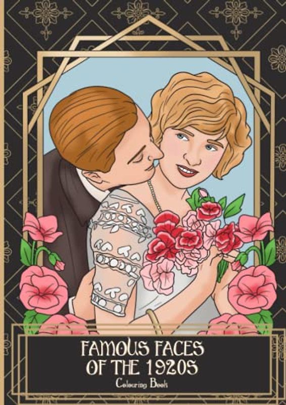 Famous Faces of the 1920s colouring book (Famous Colouring book)