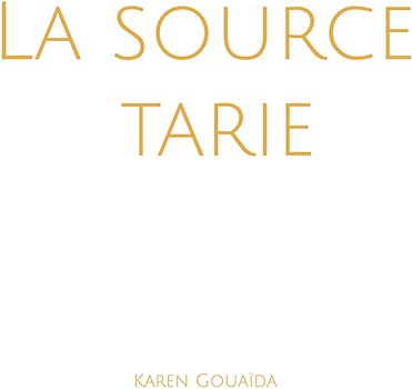 La source tarie