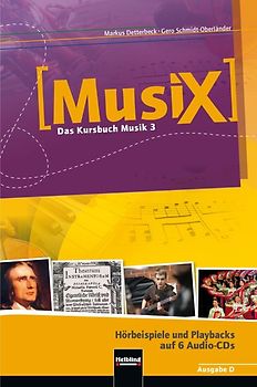 MusiX 3. Audio-CDs. Ausgabe Bayern