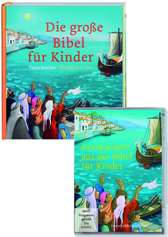 Die große Bibel für Kinder + Geschichten aus der Bibel für Kinder
