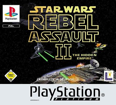 Star Wars: Rebel Assault II - The hidden Empire [Platinum] PlayStation 1
