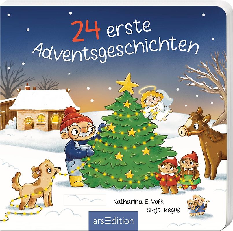 24 erste Adventsgeschichten