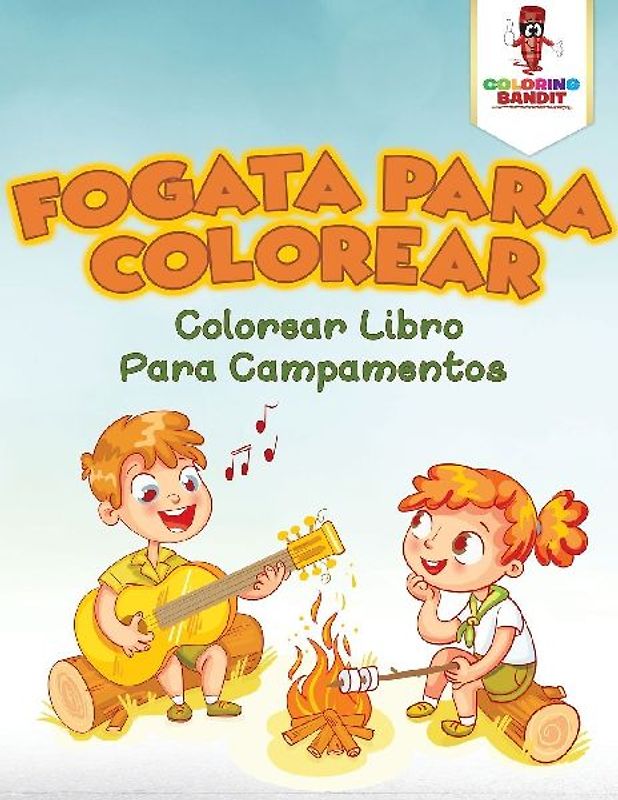 Fogata Para Colorear