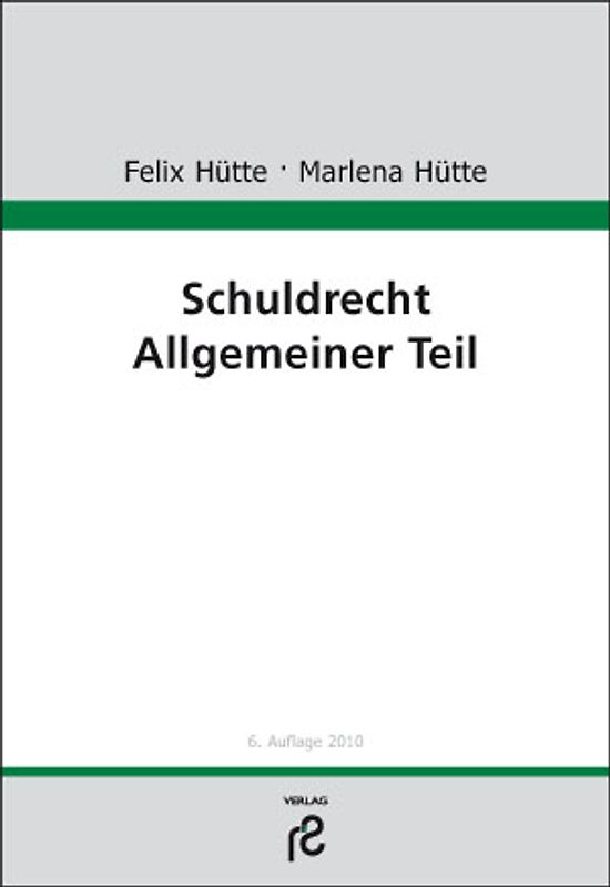 Schuldrecht Allgemeiner Teil