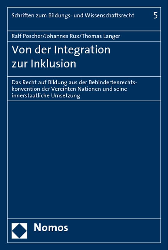 Von der Integration zur Inklusion
