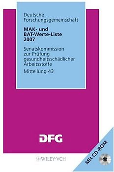 MAK- und BAT-Werte-Liste 2007