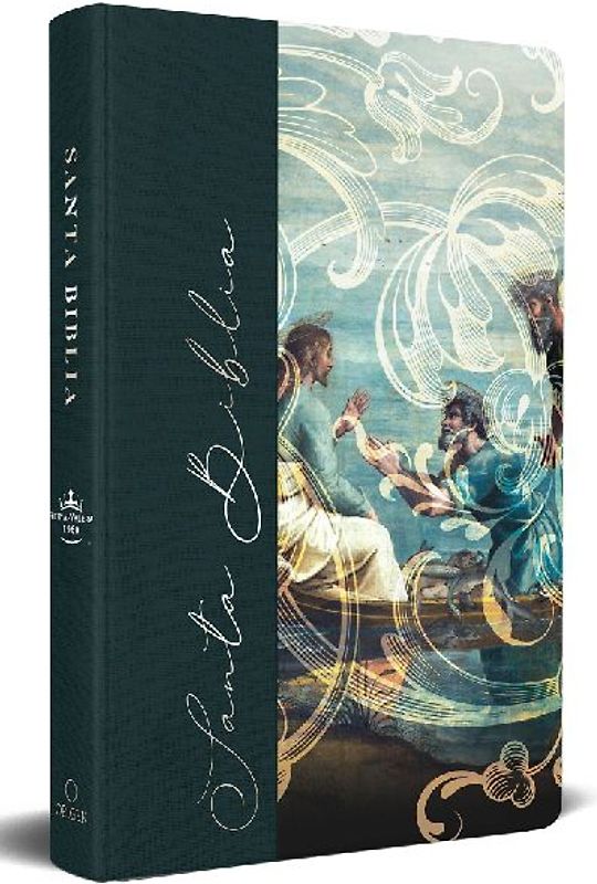 Biblia Rvr 1960 Letra Grande, Manual, Tapa Dura de Tela Pescador de Hombres / Spanish Bible Rvr 1960 Handy Size Large Print Hardcover Cloth Fishers of Men