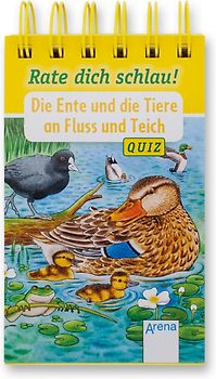 Die Ente und die Tiere an Fluss und Teich