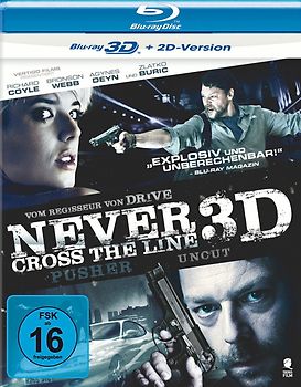 Never Cross the Line 3D [inkl. 2D Version] 3D Blu-ray Disc