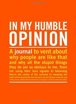 In My Humble Opinion Journal - Knock Knock