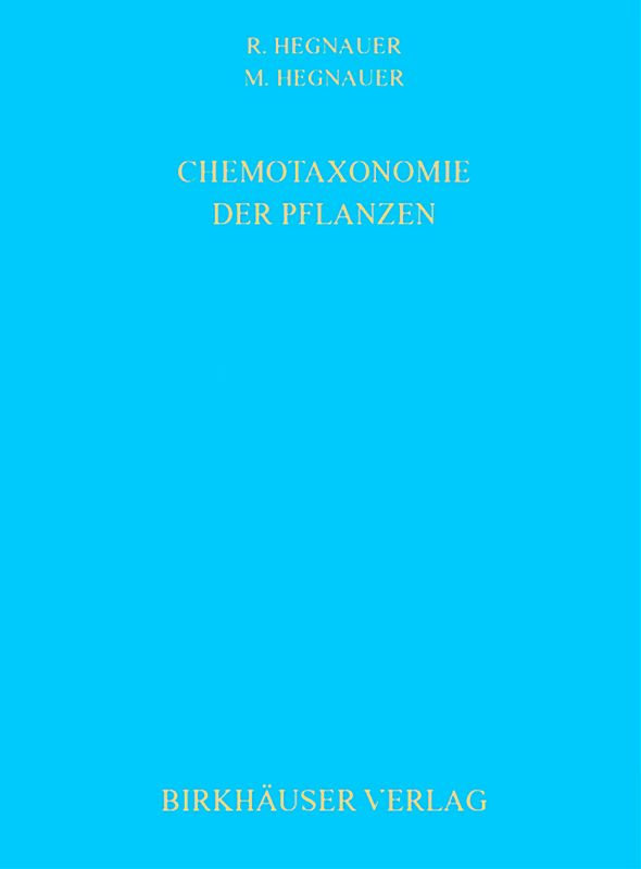 Chemotaxonomie der Pflanzen