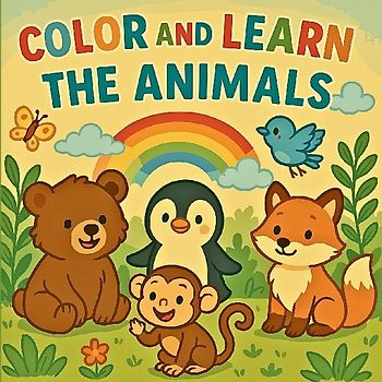 Color and Learn Animals