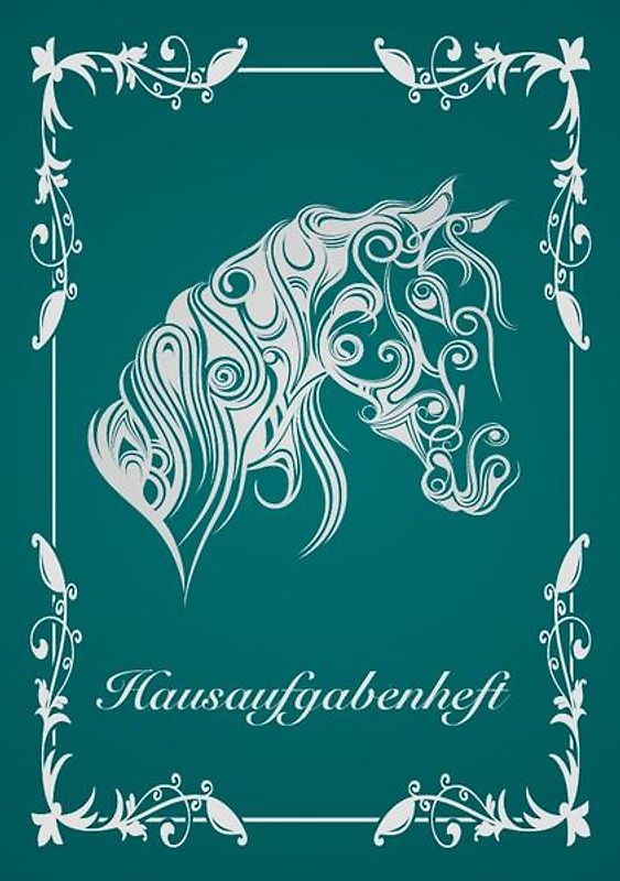 Hausaufgabenheft: Zum Notieren der Hausaufgaben für ein komplettes Schuljahr, inkl. Stundenplan, Schulnoten, Notizen