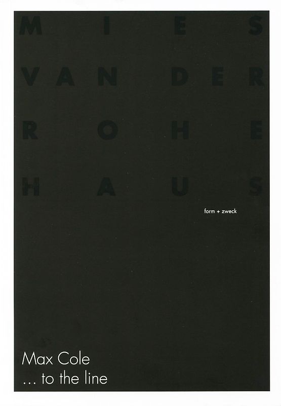 Max Cole … to the line