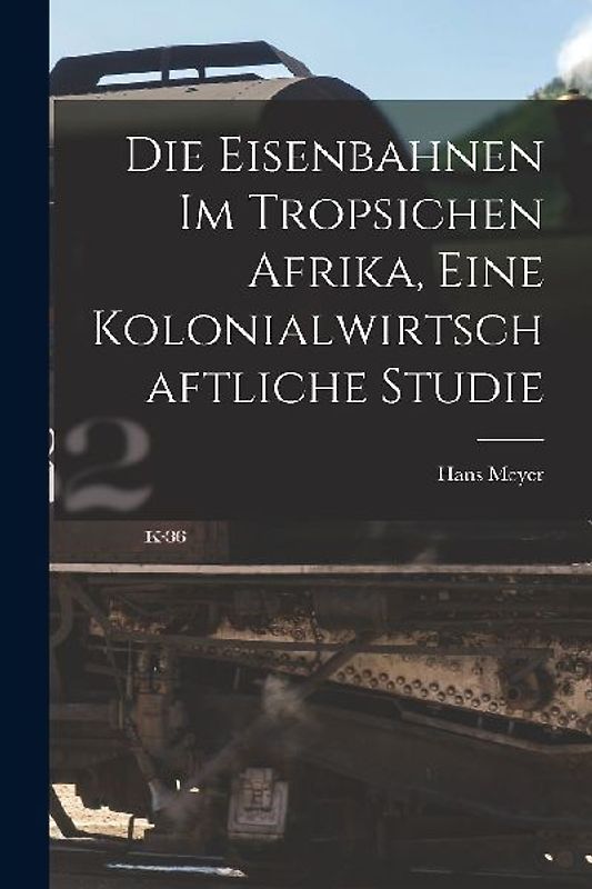 Die Eisenbahnen im Tropsichen Afrika, Eine Kolonialwirtschaftliche Studie
