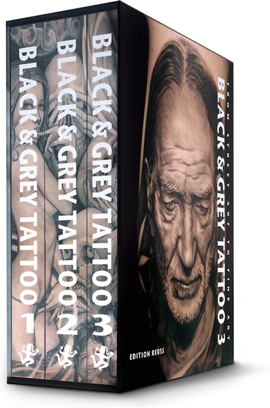 Black & Grey Tattoo 1-3 - Black and Grey Tattoo 1-3