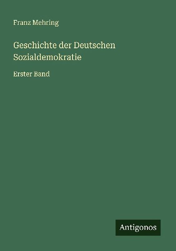 Geschichte der Deutschen Sozialdemokratie