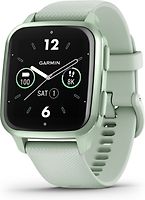 Garmin Venu Sq 2 40 mm vert avec bracelet en silicone vert d’eau