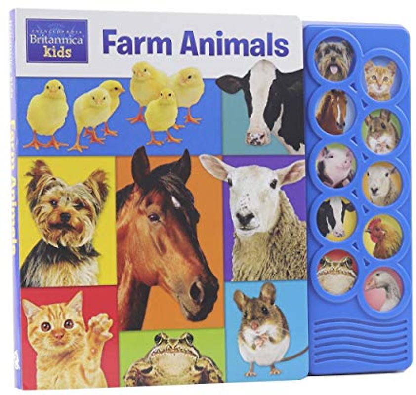 Encyclopaedia Britannica Kids: Farm Animals Sound Book (Play-A-Sound)