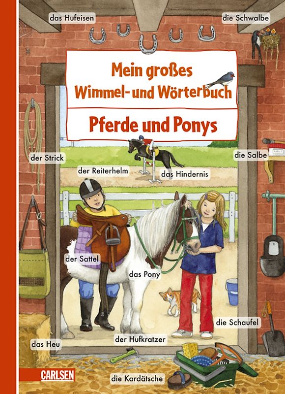 Mein großes Wimmel- und Wörterbuch, Band 9: Pferde und Ponys