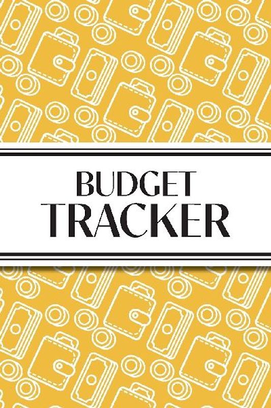 Budget Tracker (Yellow and White Money Outlines)