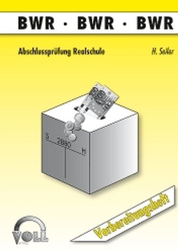 BWR: Vorbereitungsheft mit getrenntem Lösungsheft
