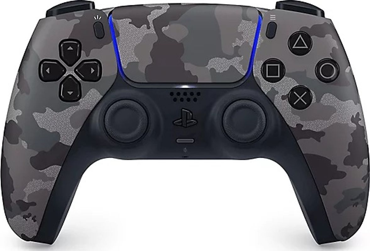 Sony PlayStation 5 manette sans fil DualSense grey camouflage