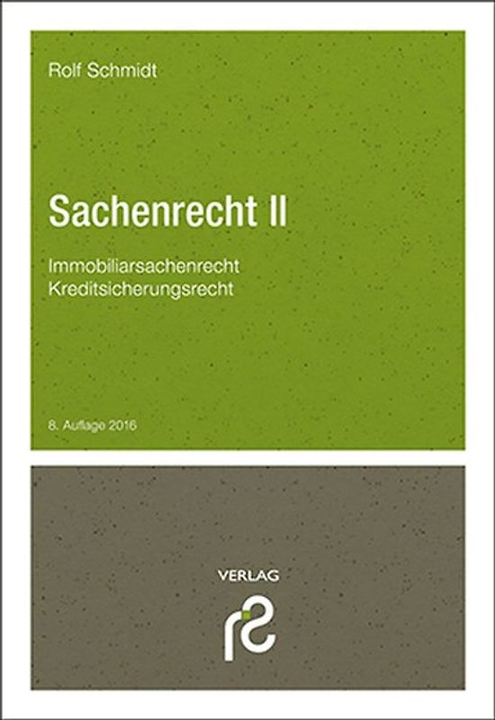 Sachenrecht II