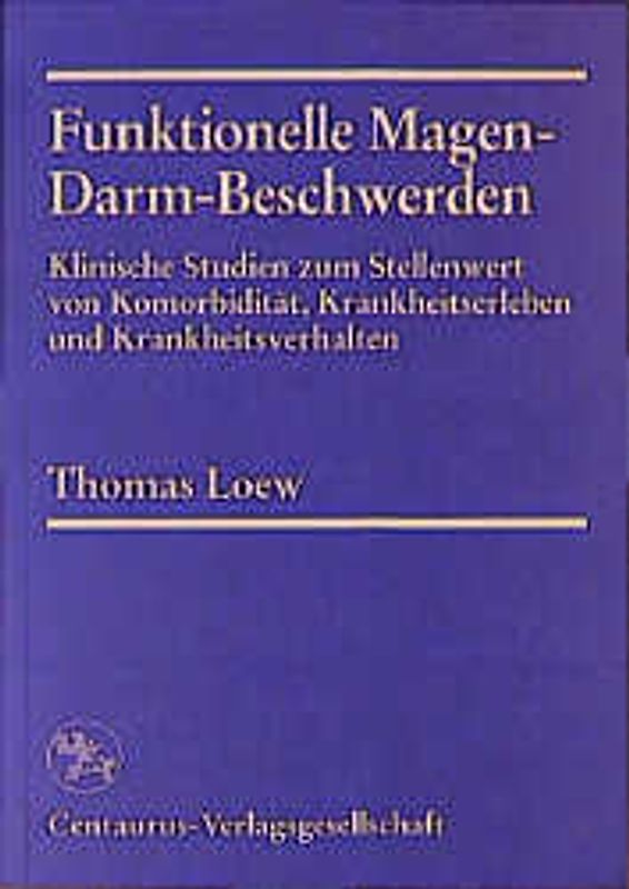 Funktionelle Magen-Darm-Beschwerden