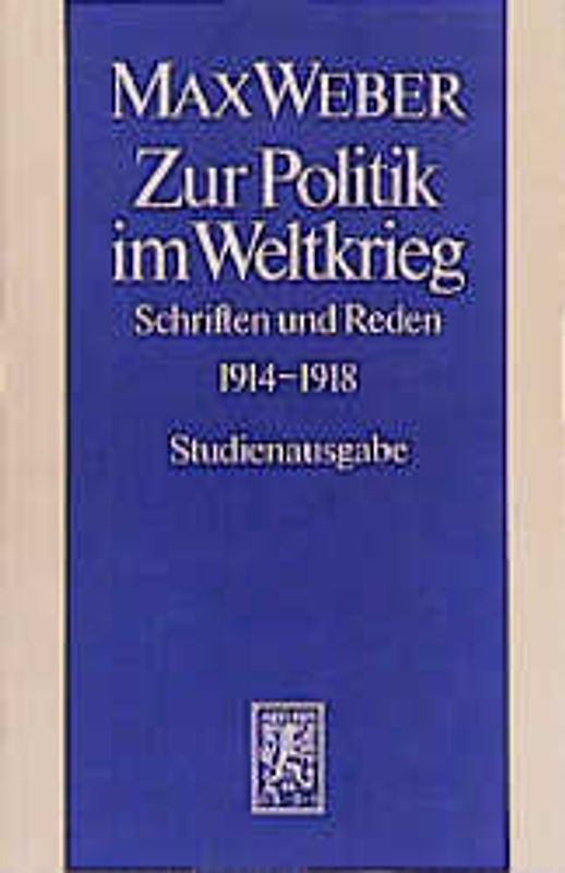 Max Weber-Studienausgabe