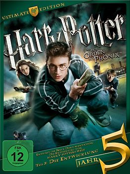 Harry Potter und der Orden des Phönix [Ultimate Edition, inkl. 2 Sammelkarten, Buch, 3 DVDs] DVD