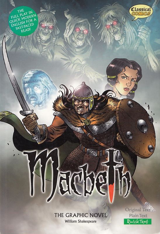 Macbeth: The Graphic Novel - William Shakespeare [Softcover]