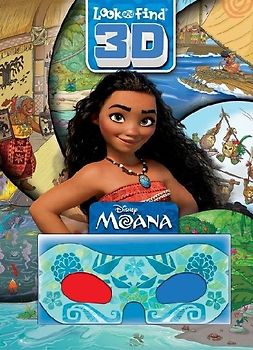 Disney Moana: Look and Find 3D
