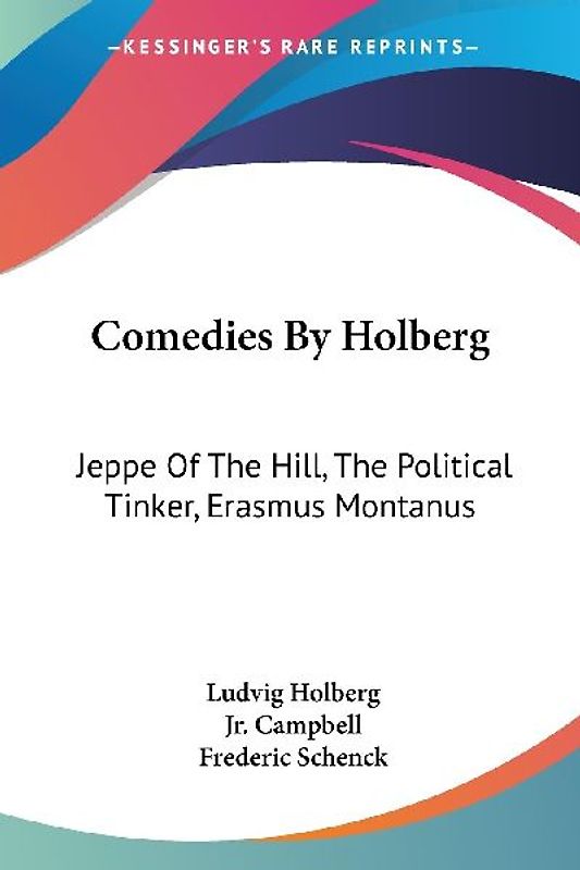 Comedies By Holberg